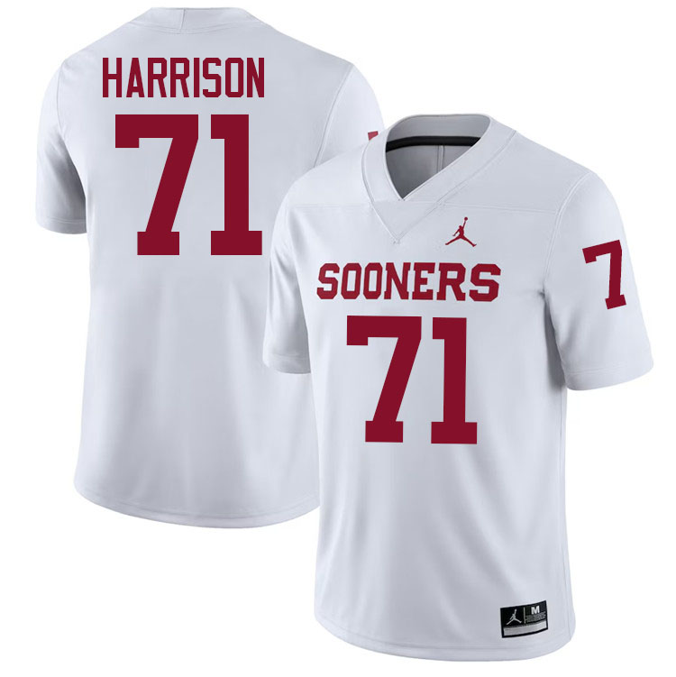 Anton Harrison Oklahoma Sooners Jersey,Oklahoma Sooners Football Uniforms,Jersey-White